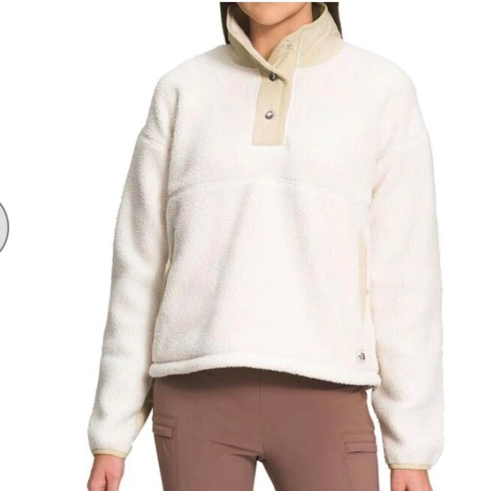 The-north-face Women's White and Cream Jumper